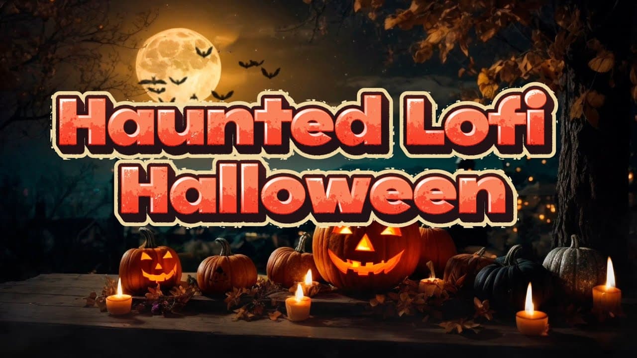 🕯️ Haunted Lofi Halloween - Lofi Compilation 🎃